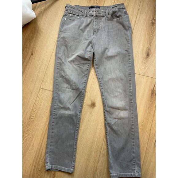 Levi’s Mid Rise Skinny Jeans Gray Wash Size 12 - Picture 1 of 6